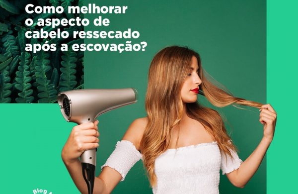 Como melhorar a sensação de cabelo ressecado após a escovação?