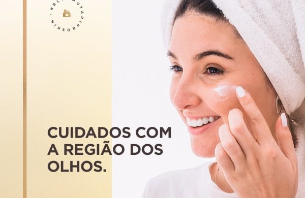 Cuidados diários para região dos olhos