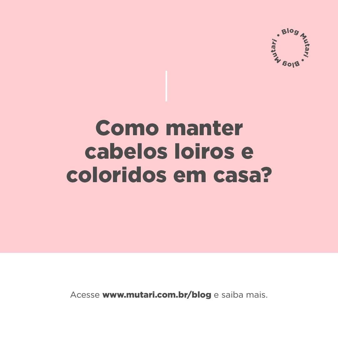 Você está visualizando atualmente Como fazer manutenção de cabelos coloridos e loiros?